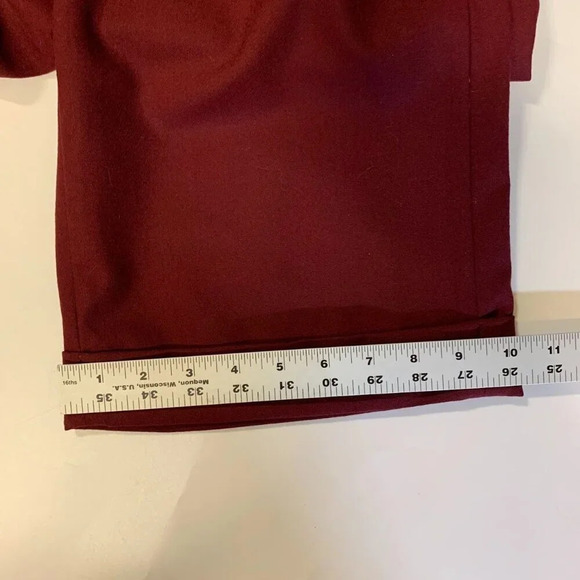 Societe Anonyme‎ Men's 100% Wool Made In Italy Straight Leg Trousers Size M - Picture 16 of 16